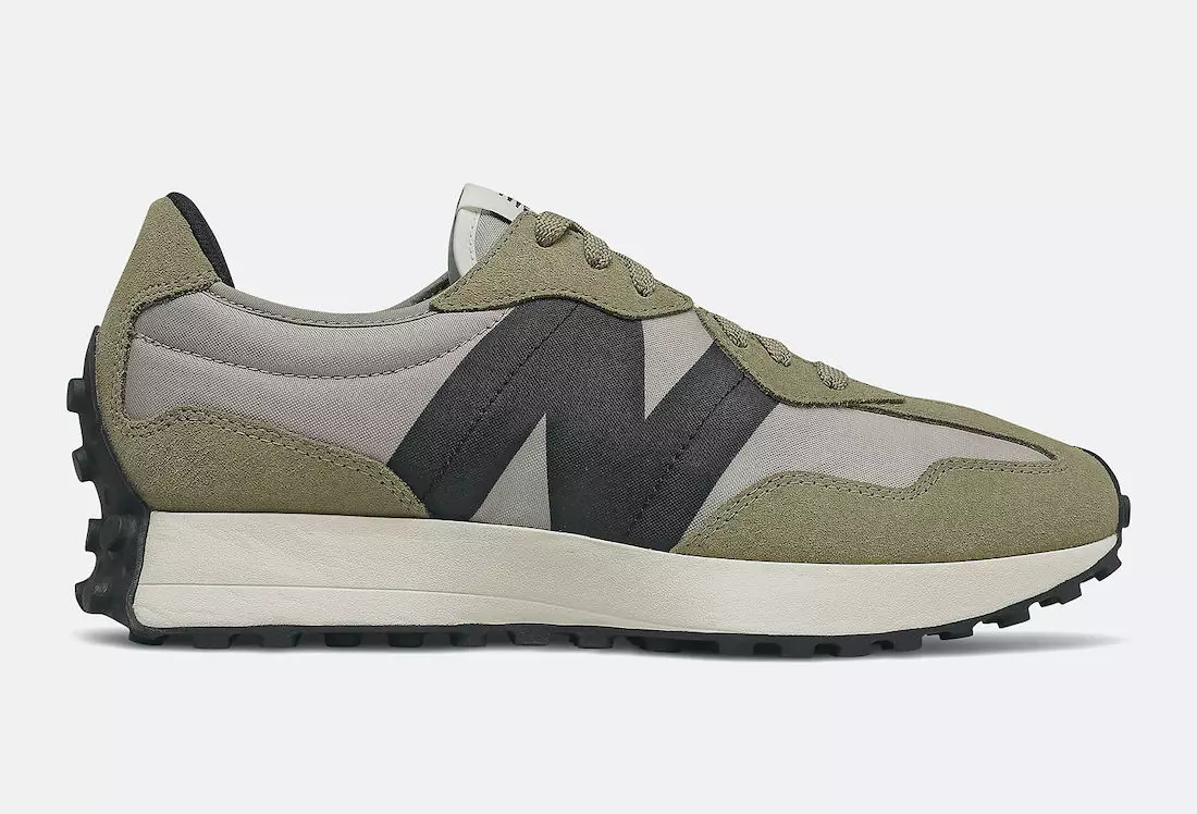 New Balance 327 Предлага се в алуминий и Covert Green