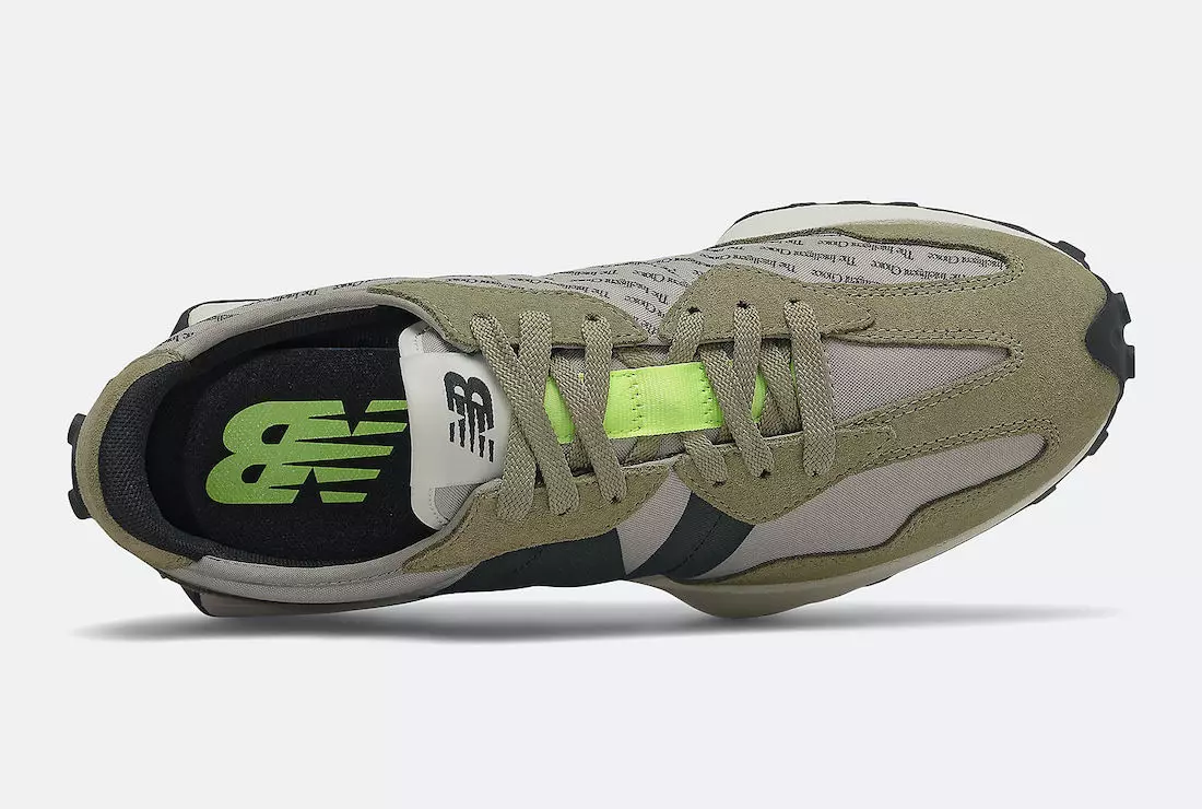 New Balance 327 Aluminum Covert GreenMS327IB გამოშვების თარიღი