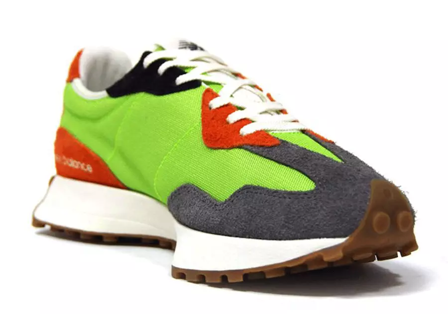 New Balance 327 Green Orange Gum Julkaisupäivä