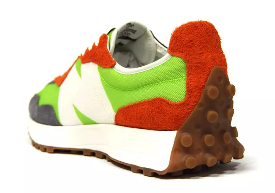 New Balance 327 Green Orange Gum Julkaisupäivä