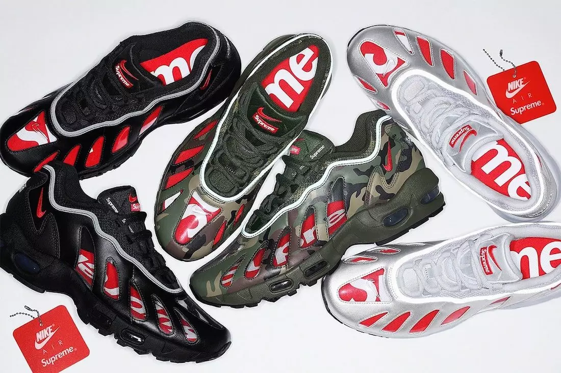 Supreme x Nike Air Max 96 6 Mayıs'ta Çıktı