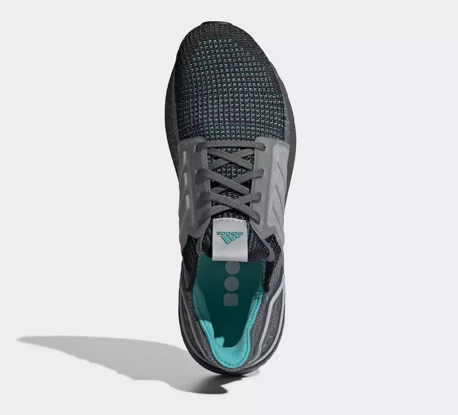 Adidas Ultra Boost 2019 Black Grey Teal EF1339 Megjelenés dátuma