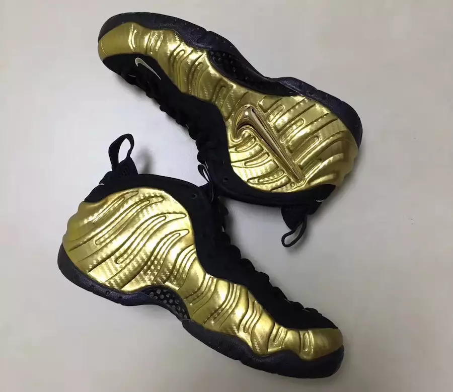 Nike Air Foamposite Pro Metaliczny Złoty 624041-701