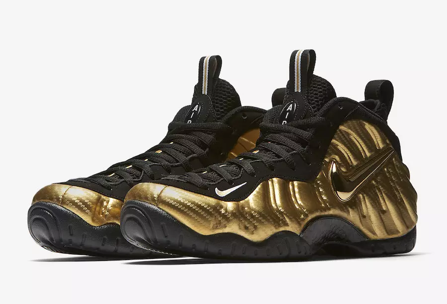 Nike Air Foamposite Pro Oro Negras 624041-701