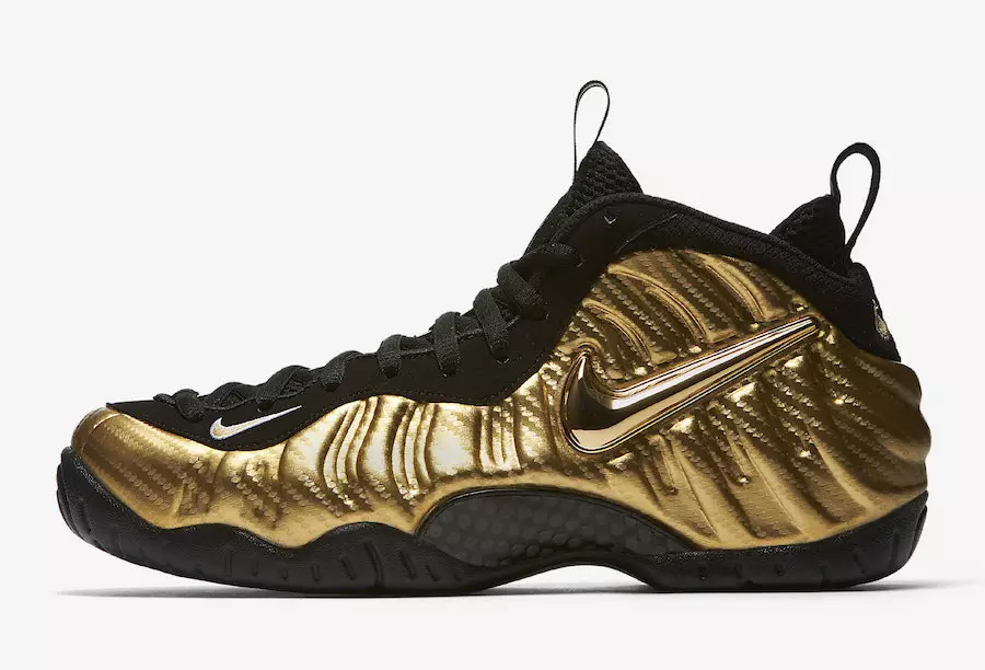 Nike Air Foamposite Pro Oro Negras 624041-701