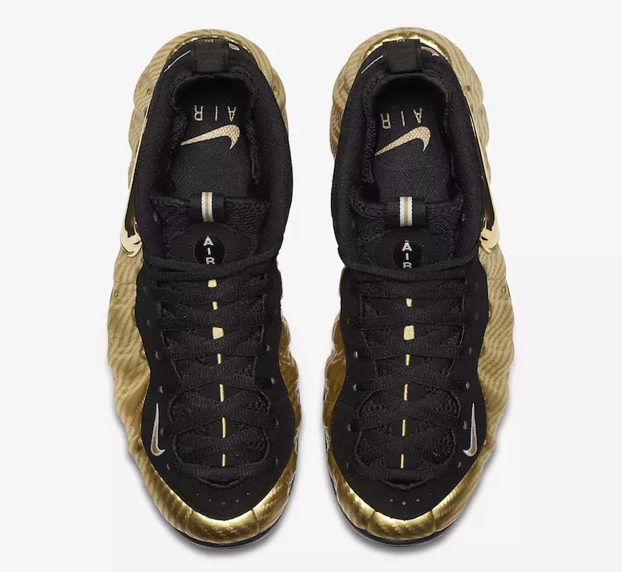 Nike Air Foamposite Pro Gold Black 624041-701