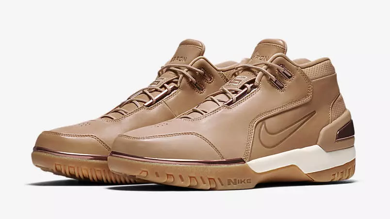 Nike ၏ ဆယ်စုနှစ် 5 ခုမြောက် ဘတ်စကက်ဘော Pack Vachetta Tan