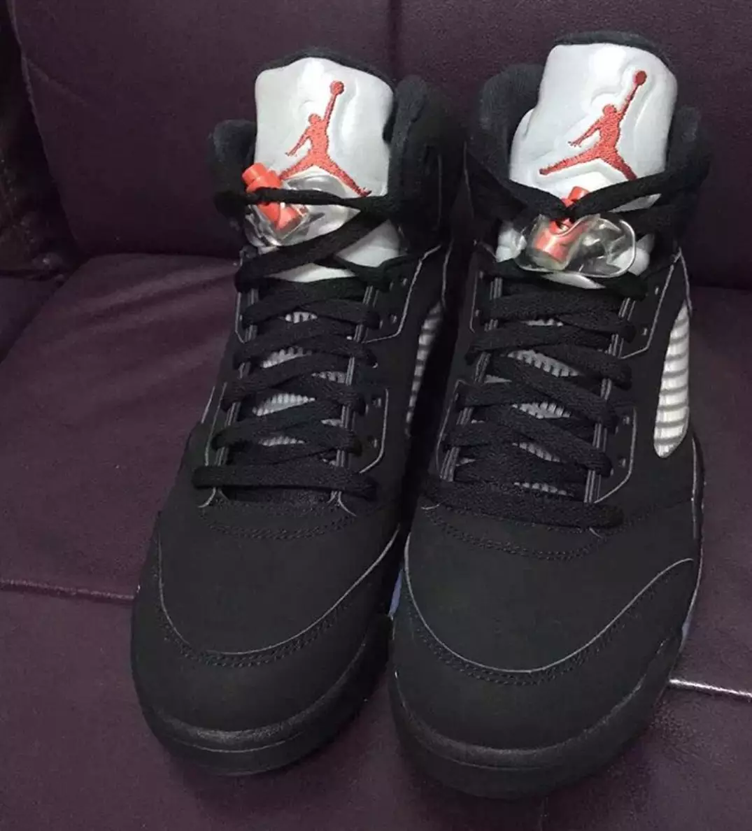 Air Jordan 5 Nike Air Noir Métallisé OG