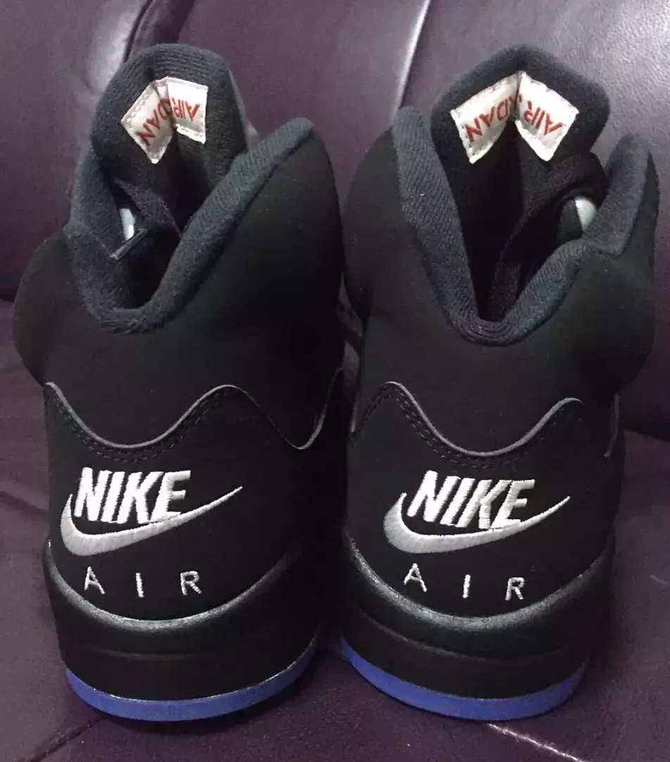 Air Jordan 5 Nike Air Noir Métallisé OG