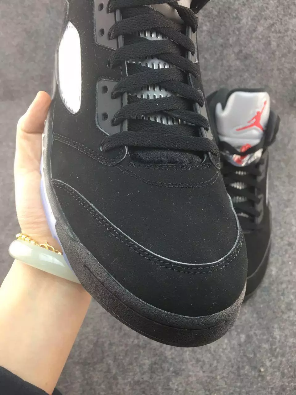 Air Jordan 5 Nike Air Noir Métallisé OG