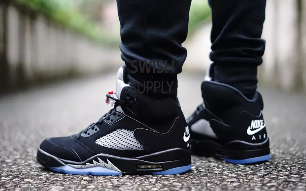 Nike Air Jordan 5 OG Retro Zwart Metallic