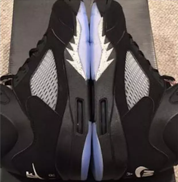 Nike Air Jordan 5 OG Black Metallic Silver