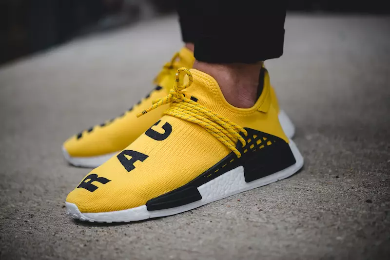 Pharrell Williams adidas NMD Human Race geltona