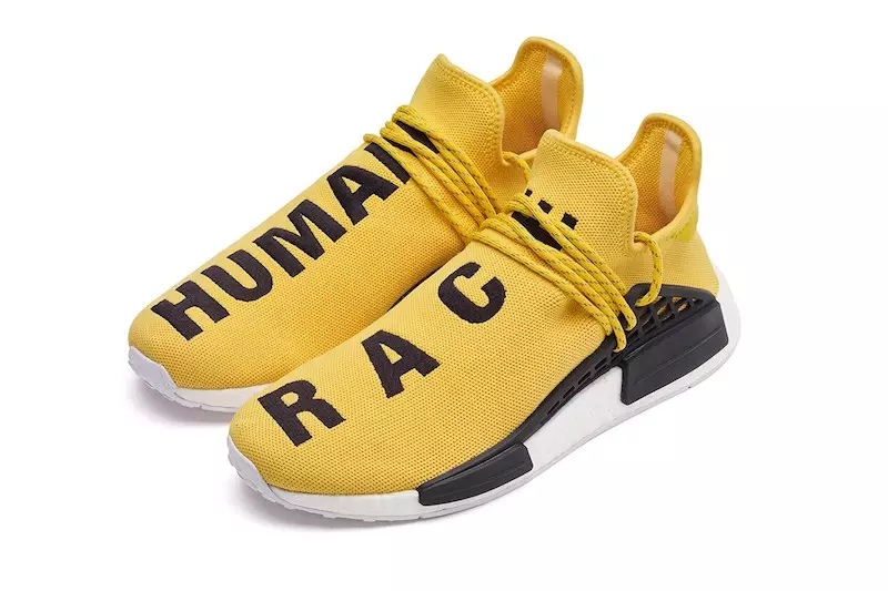 Pharrell Williams adidas NMD inimrassi kollane