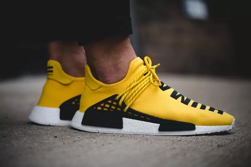 Pharrell Williams adidas NMD လူသားမျိုးနွယ် အဝါရောင်