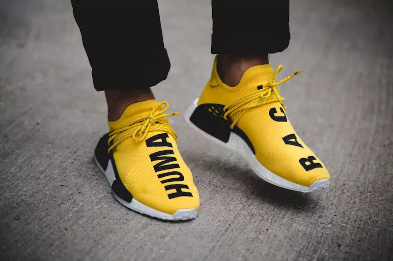 Pharrell Williams adidas NMD Human Race keltainen