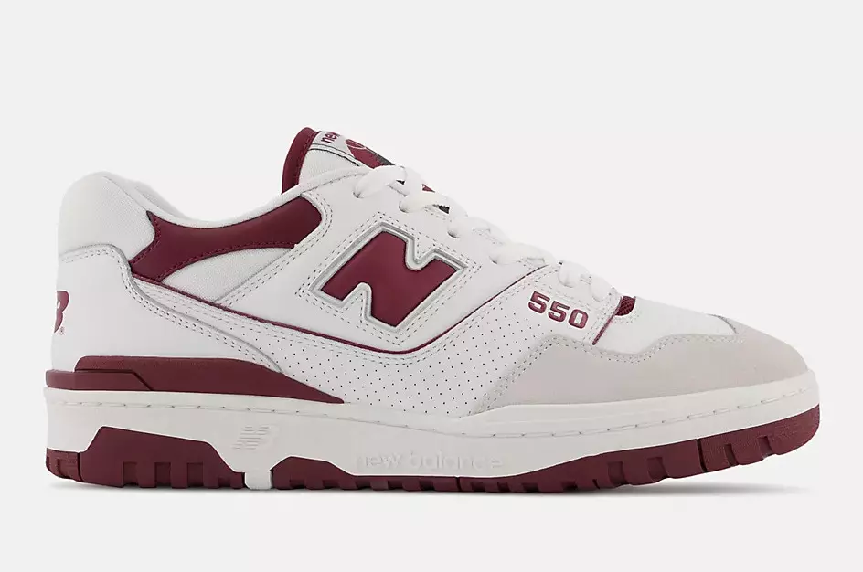 Data ta' Ħruġ ta' New Balance 550 Burgundy