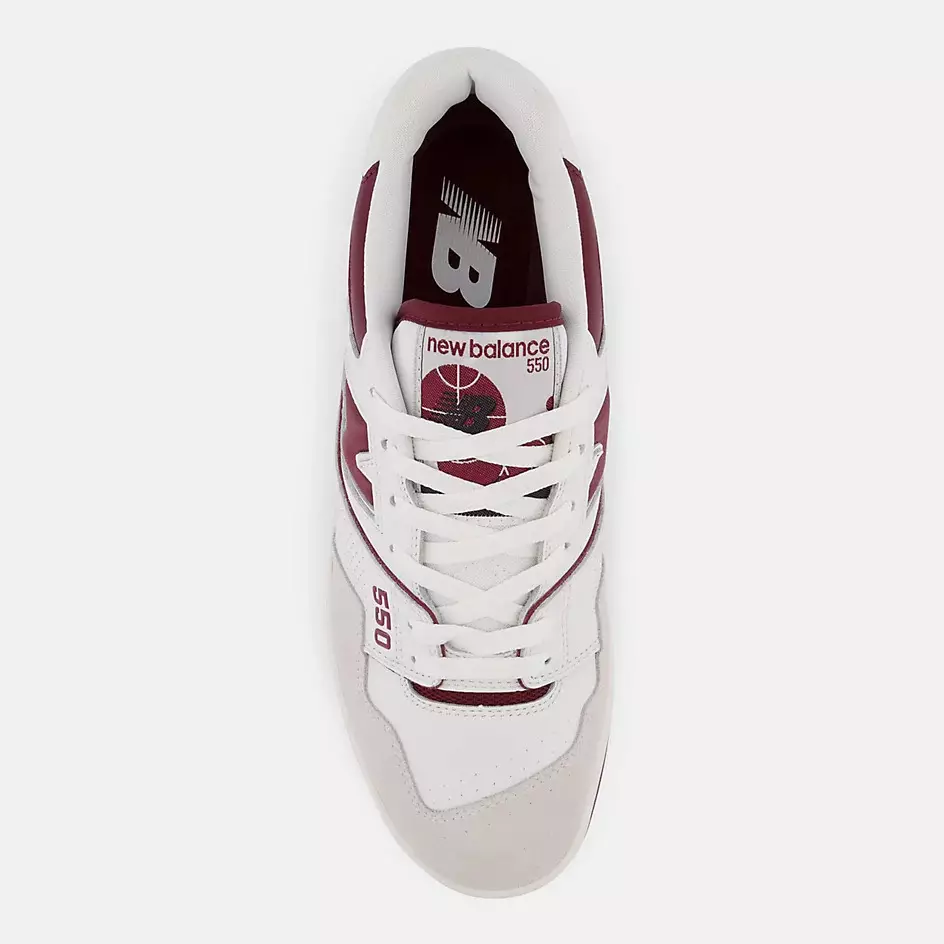 New Balance 550 Burgundy utgivelsesdato