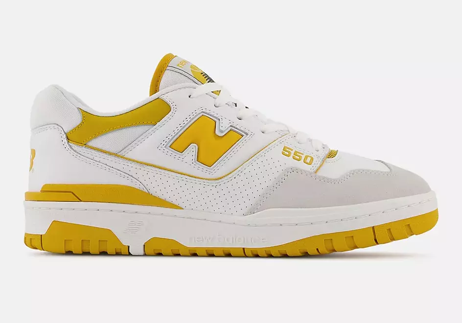 New Balance 550 Varsity Gold udgivelsesdato