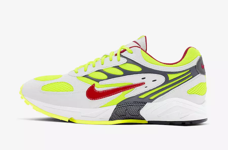 Nike Air Ghost Racer Neon Yellow Atom Red AT5410-100 Data lansării