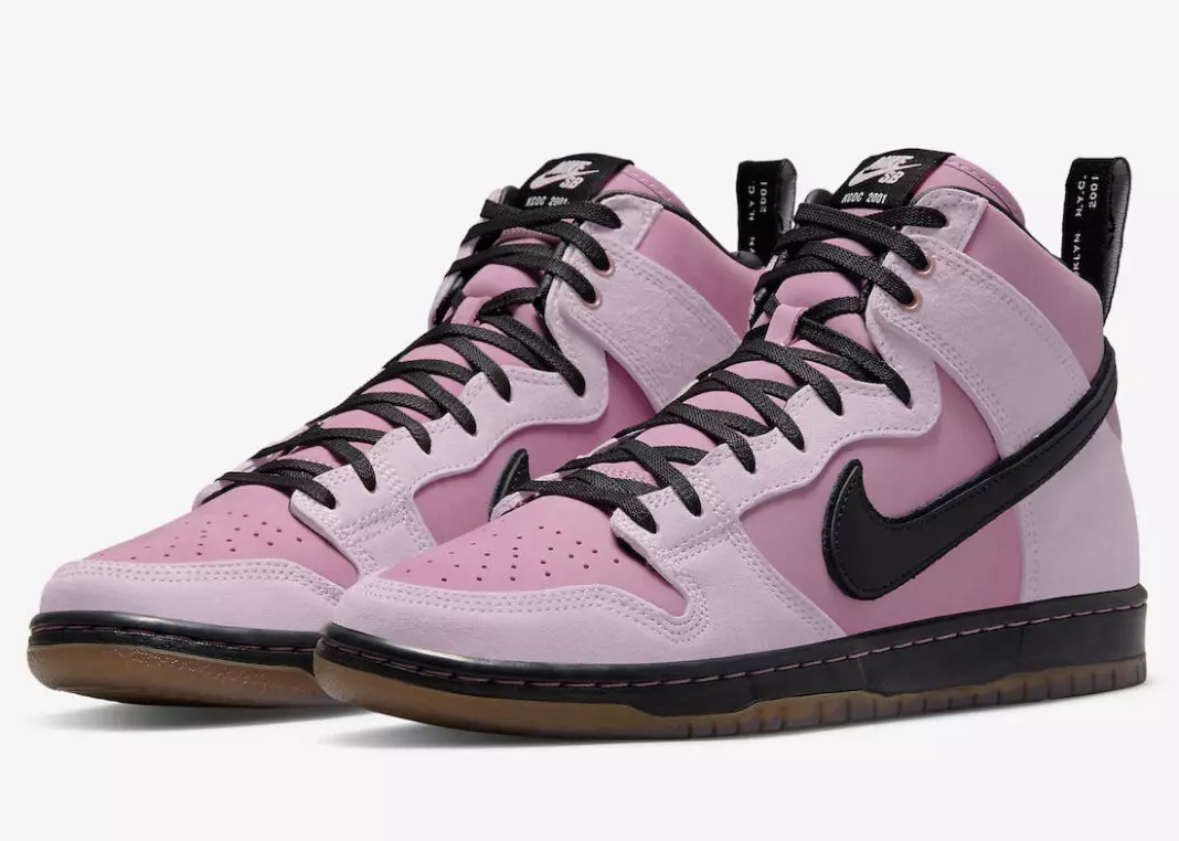 KCDC Nike SB Dunk High DH7742-600 מעלדונג טאָג