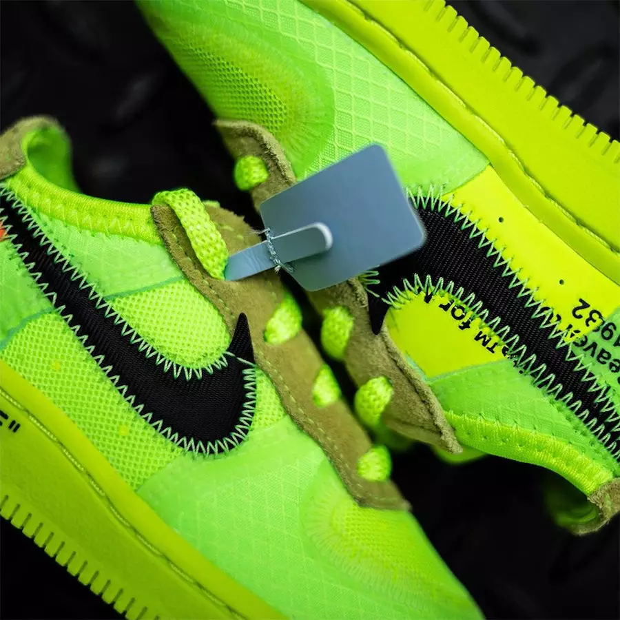 Luonnonvalkoinen Nike Air Force 1 Volt Toddler Julkaisupäivä