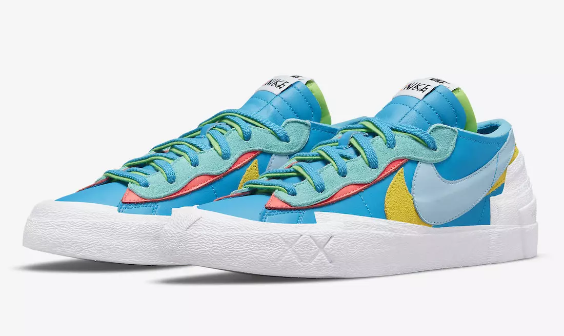 Kaws Sacai Nike Blazer Low DM7901-400 Utgivelsesdato Pris