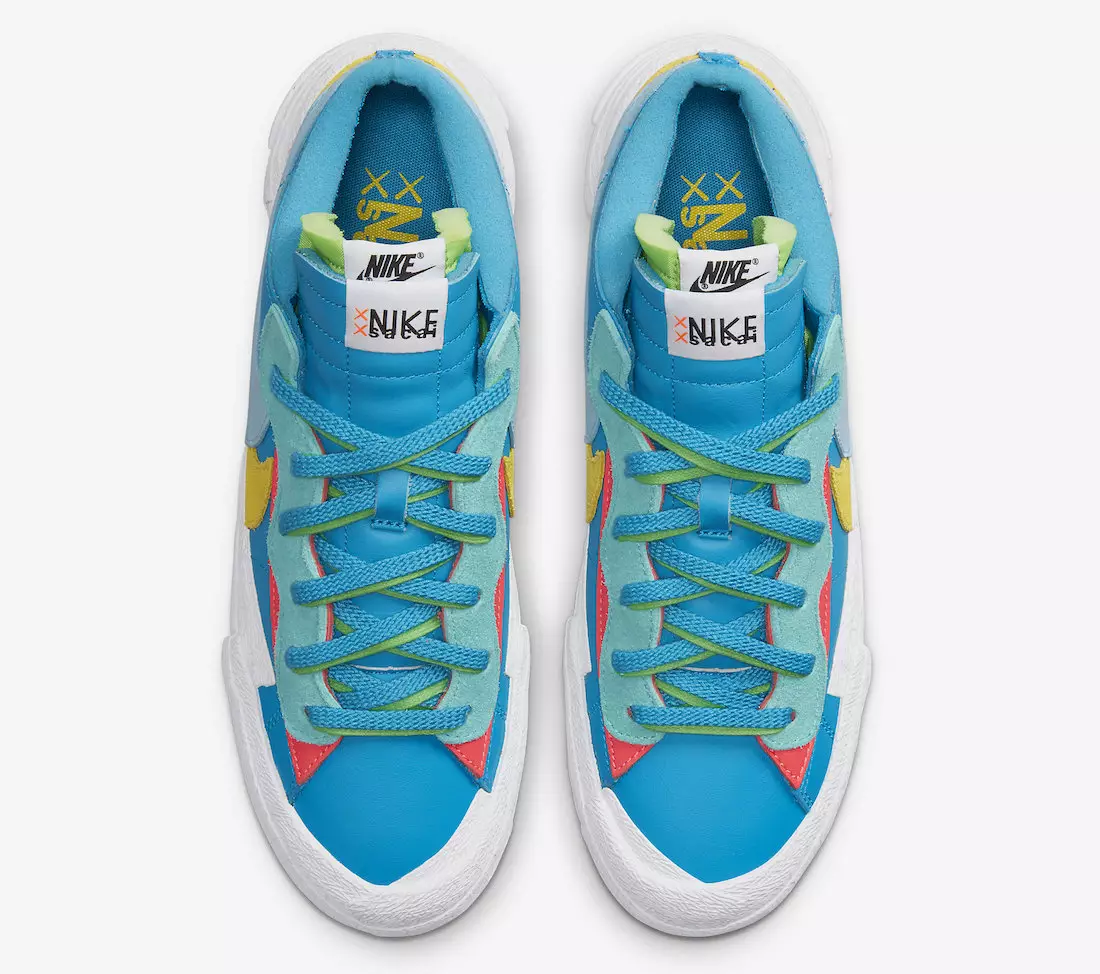 Kaws Sacai Nike Blazer Low DM7901-400 Buraxılış Tarixi Qiymət