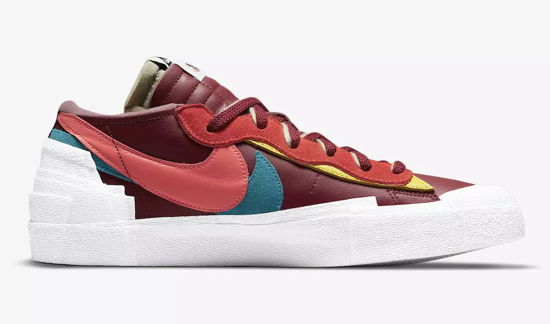 Kaws Sacai Nike Blazer Low DM7901-600 Utgivelsesdato Pris