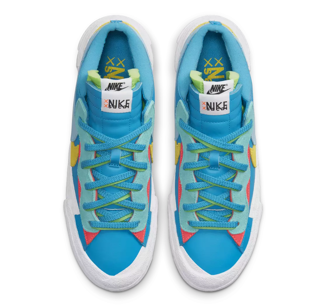 Kaws Sacai Nike Blazer Low DM7901-400 発売日 価格