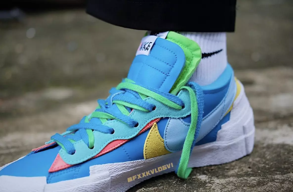 Kaws Sacai Nike Blazer Low DM7901-400 DM7901-600 väljalaskekuupäev