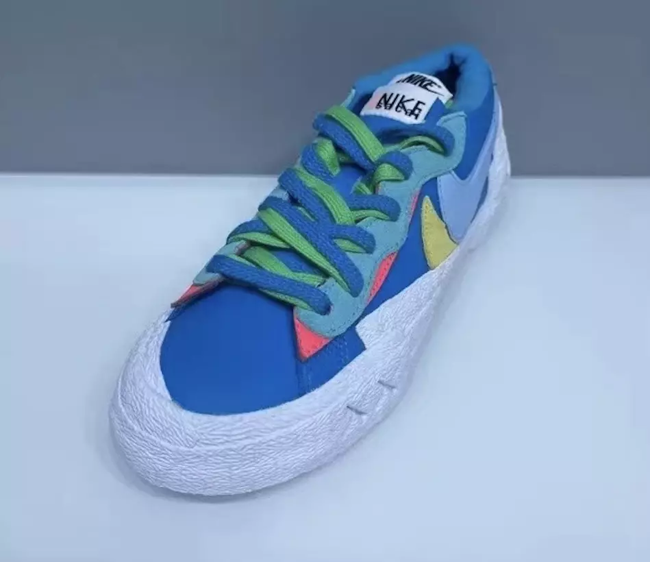 Kaws Sacai Nike Blazer Low DM7901-400 Data tal-Ħruġ