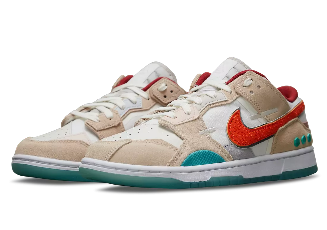 Nike Dunk Draimh Íseal CNY Gan Shapeless Formless Limitless DQ4975-181 Dáta Eisiúna