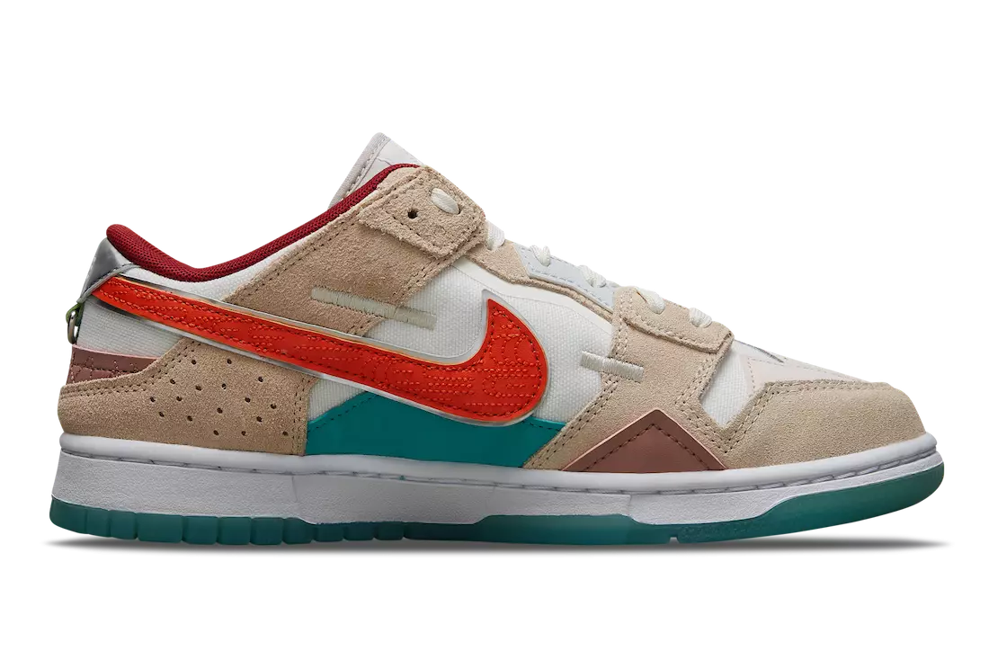 Nike Dunk Low Scrap CNY Shapeless Formless Limitless DQ4975-181 Шығарылған күні