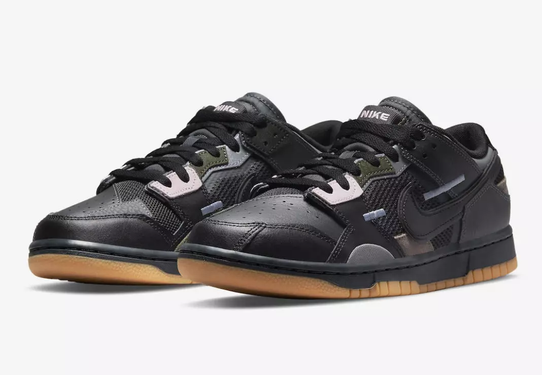 Nike Dunk Scrap Black Gum DB0500-001 תאריך שחרור