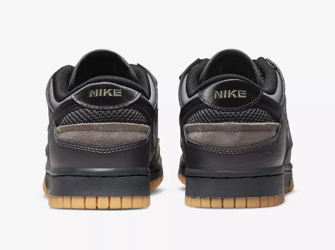 Nike Dunk Scrap Black Gum DB0500-001 תאריך שחרור