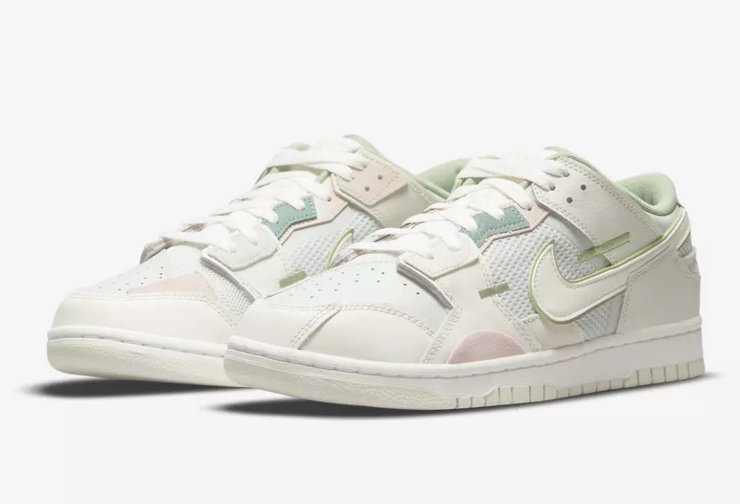 Nike Dunki jäägid Grey Haze Phantom Light Bone Oil Green DM0802-001 Väljalaskekuupäev