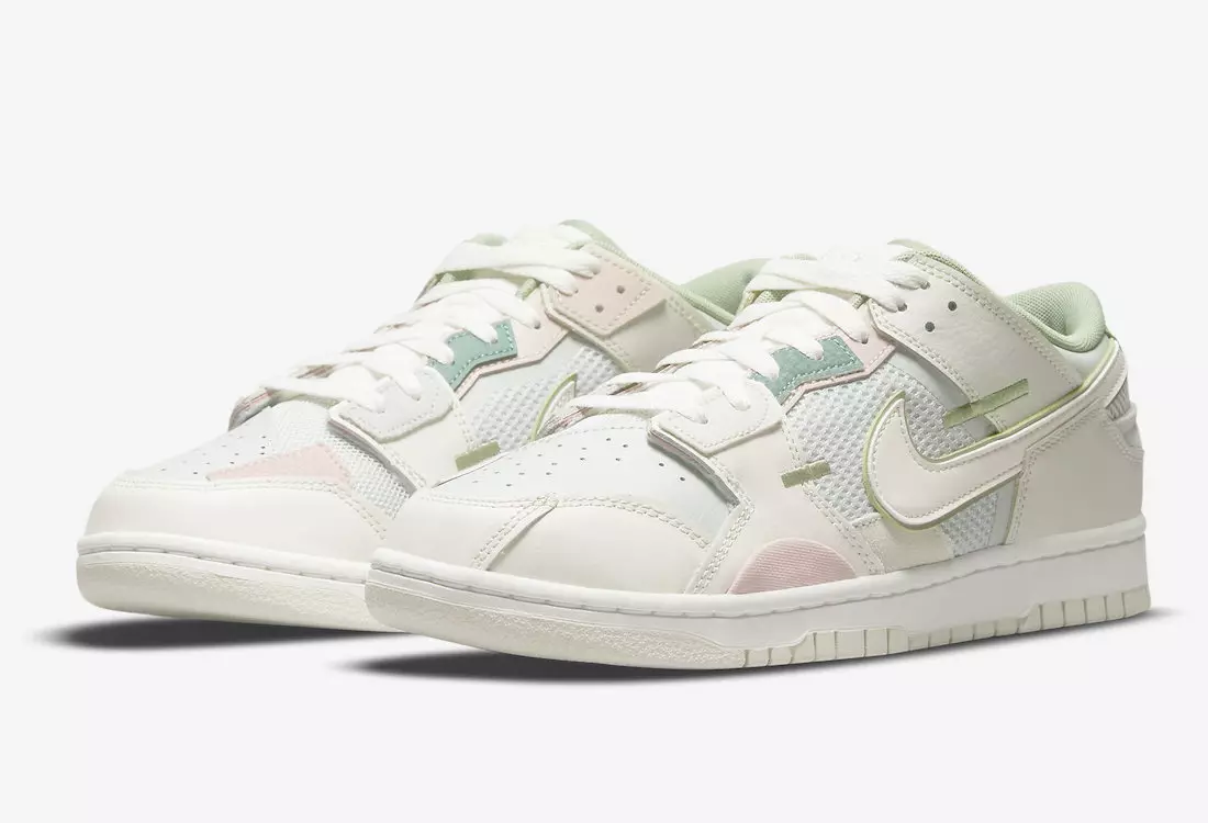 Nike Dunk Scrap Grey Haze Phantom Light Bone Oil Green DM0802-001 Թողարկման ամսաթիվ