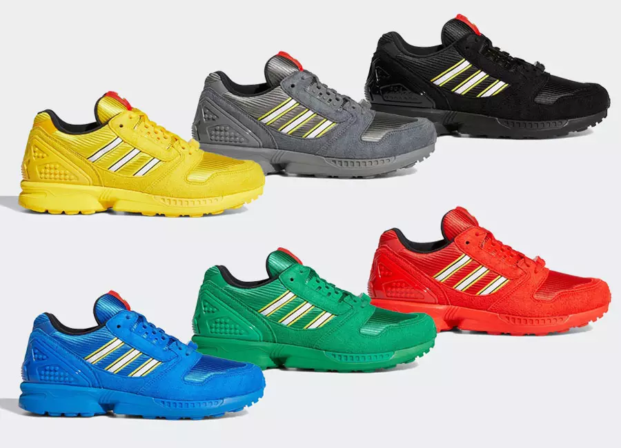 Pacote de cores LEGO adidas ZX 8000