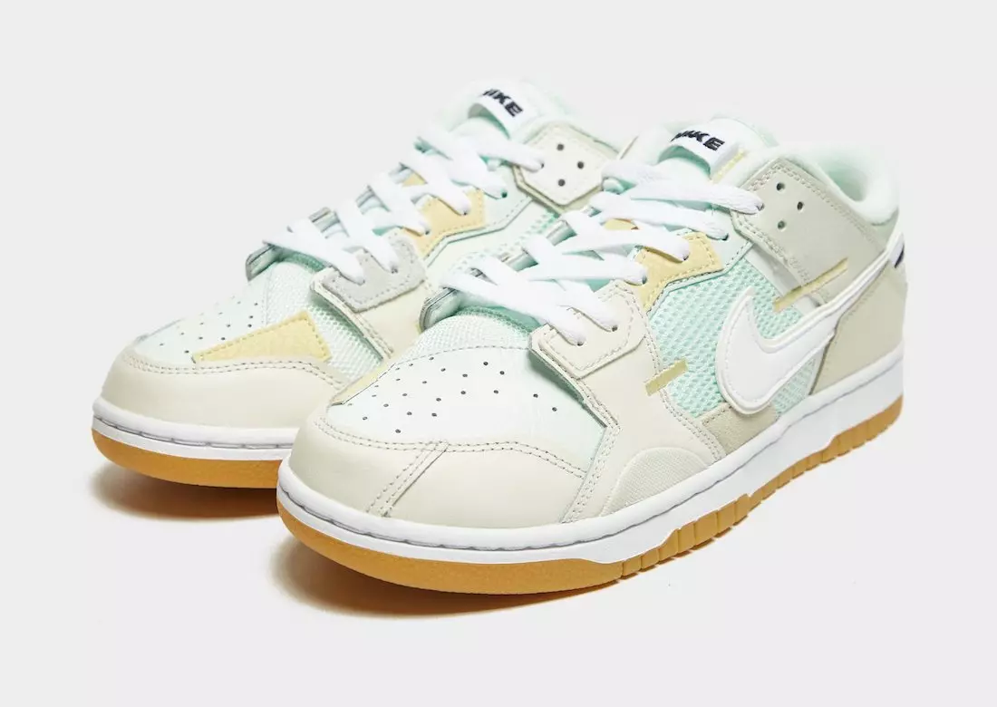 Nike Dunk Low Scrap Sail White Sea Glass Seafoam DB0500-100 Udgivelsesdato