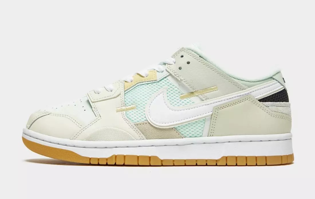 Nike Dunk Low Scrap Sail White Sea Glass Seafoam DB0500-100 Udgivelsesdato