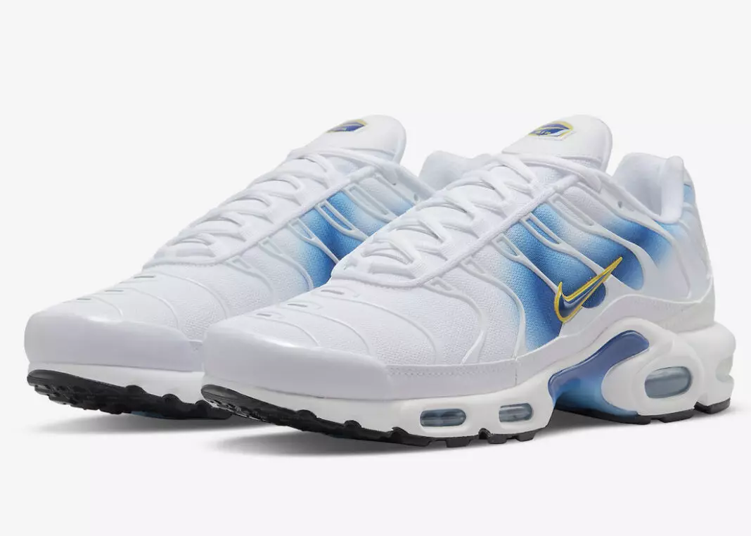 Nike Air Max Plus izsmidzināmā krāsa Swoosh DX8962-100 izlaišanas datums