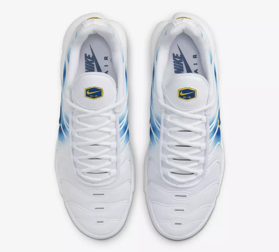 Nike Air Max Plus purškiamų dažų Swoosh DX8962-100 išleidimo data