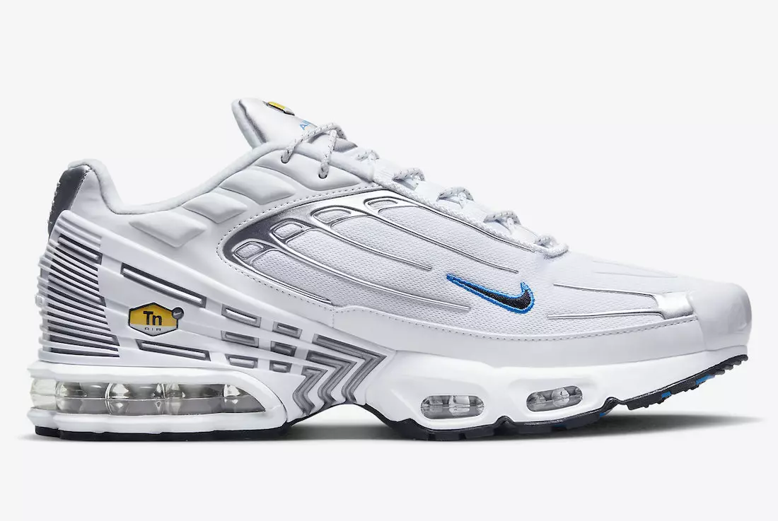 Nike Air Max Plus 3 White Silver Blue DR0140-100 Datum izdaje