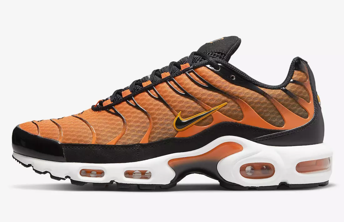 Nike Air Max Plus ნარინჯისფერი შავი DM0032-800 გამოშვების თარიღი