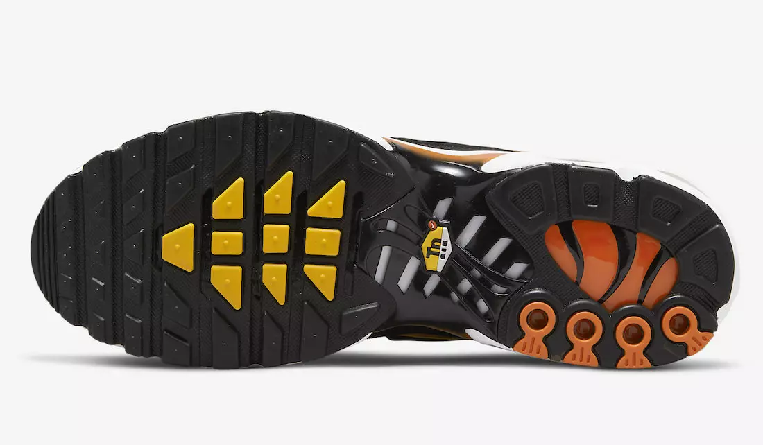 Nike Air Max Plus laranja preto DM0032-800 Data de lançamento