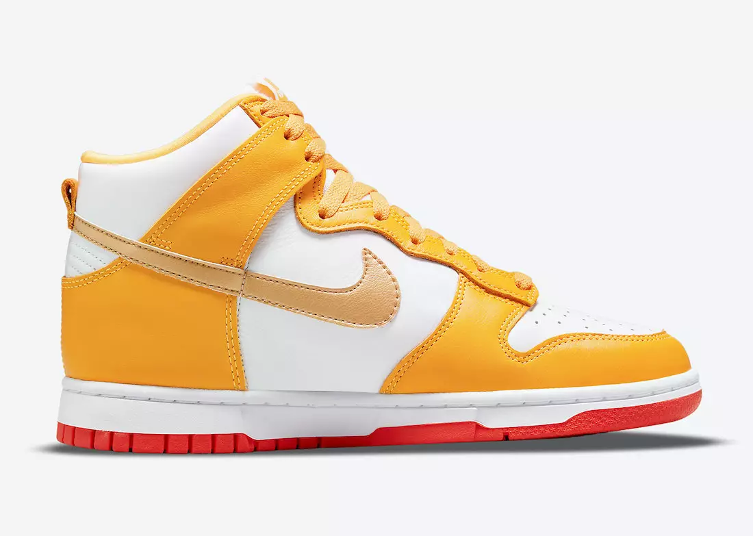 Nike Dunk High University Gold WMNS DQ4691-700 Megjelenés dátuma