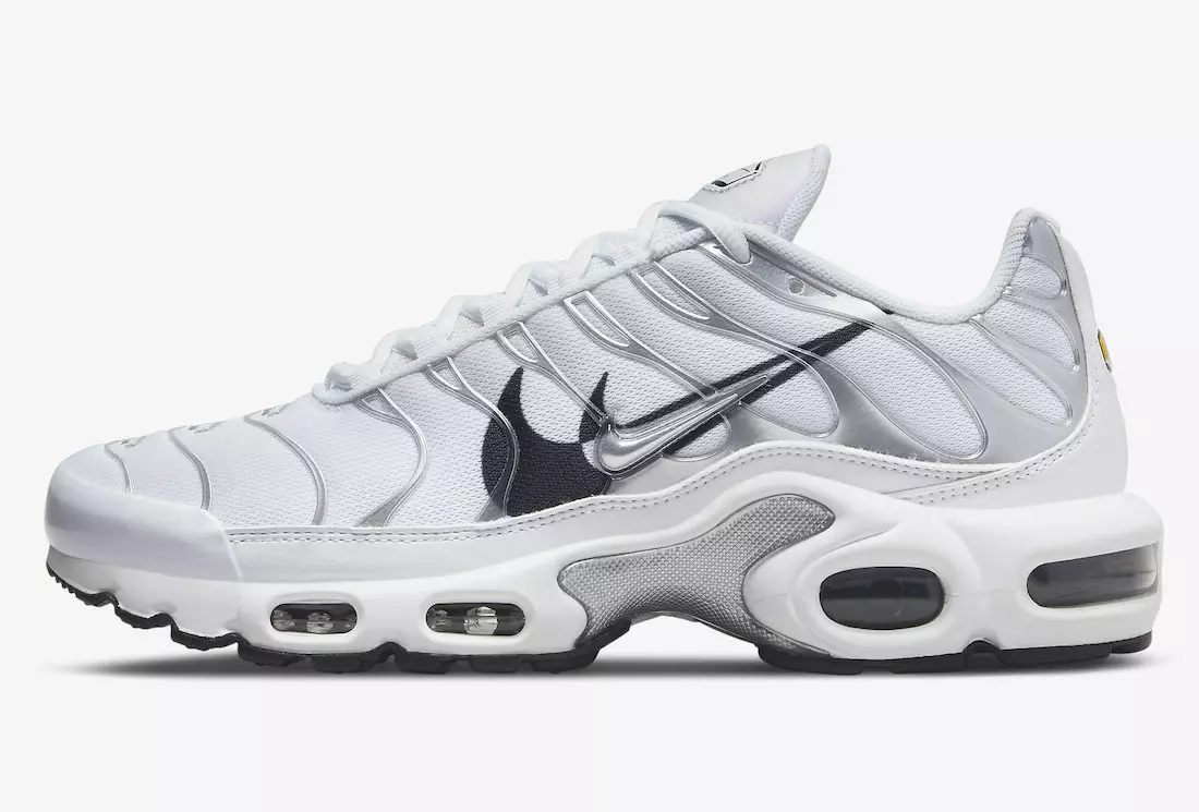 Nike Air Max Plus Vit Silver Svart DV3456-100 Utgivningsdatum