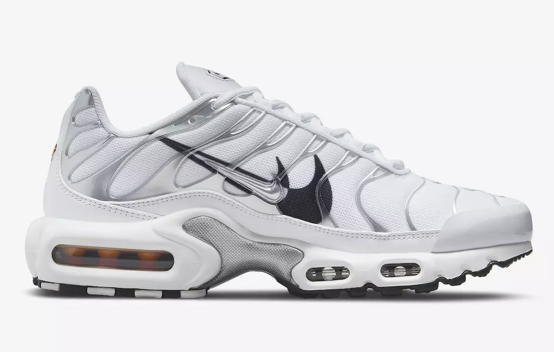 Nike Air Max Plus Vit Silver Svart DV3456-100 Utgivningsdatum