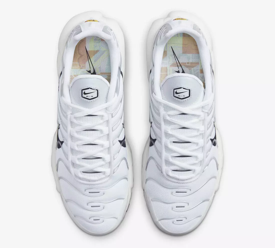 Nike Air Max Plus White Silver Black DV3456-100 Дата выпуска